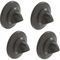 Inlet Ftng, Infusion Venturi, 1-1/2"mpt, w/Flange, Dk Gry, PKG 4