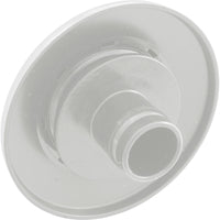 Inlet Fitting, Infusion Vent., 1" Insider Glueless, w/ Flange, White