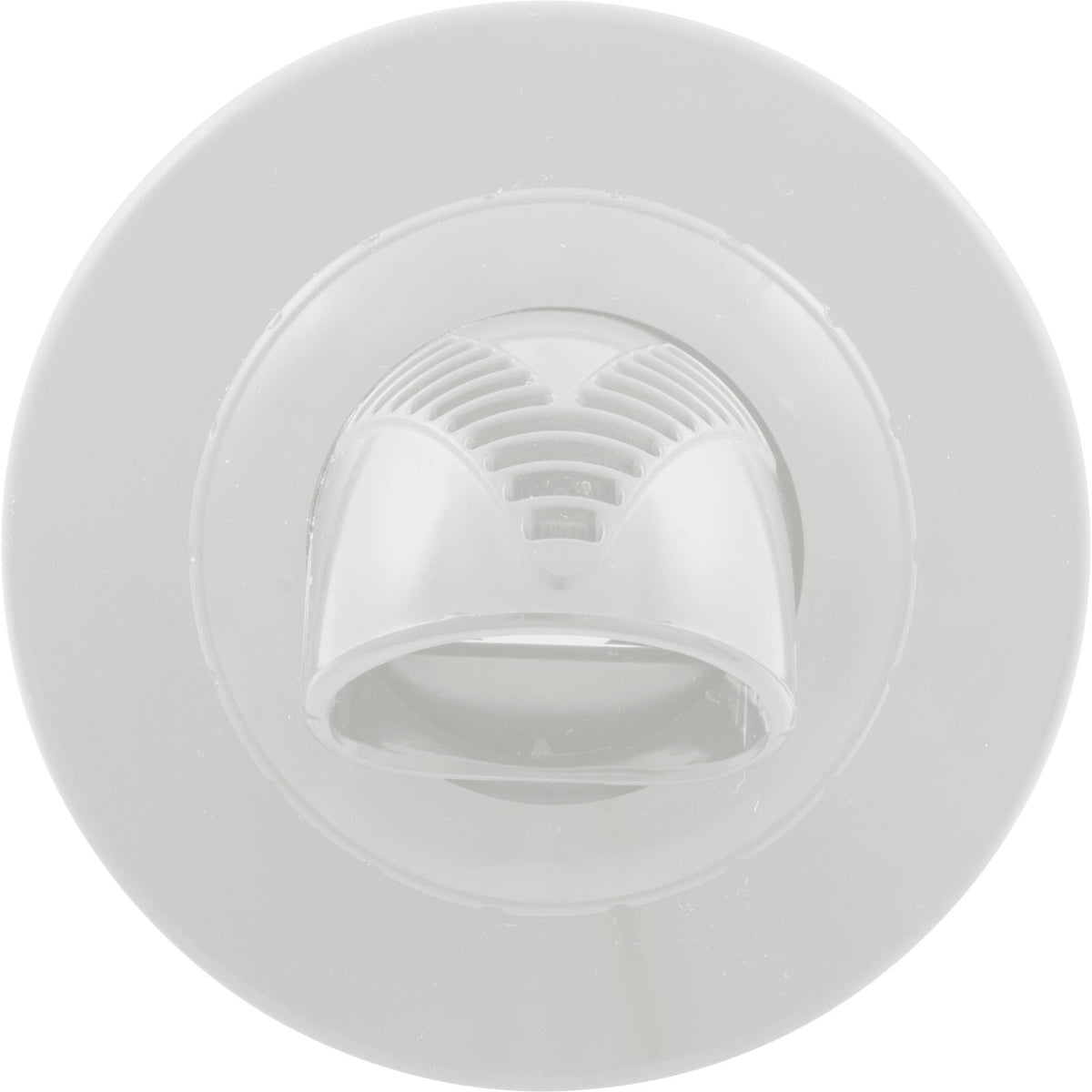 Inlet Fitting, Infusion Vent., 1" Insider Glueless, w/ Flange, White