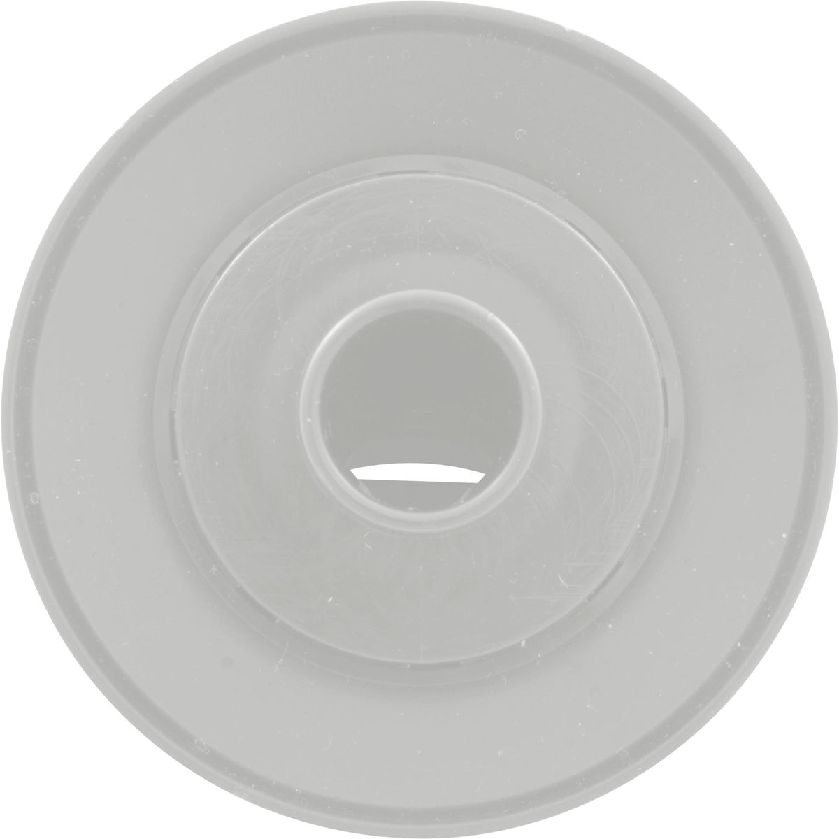 Inlet Fitting, Infusion Vent., 1" Insider Glueless, w/ Flange, White