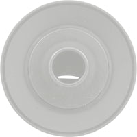 Inlet Fitting, Infusion Vent., 1" Insider Glueless, w/ Flange, White
