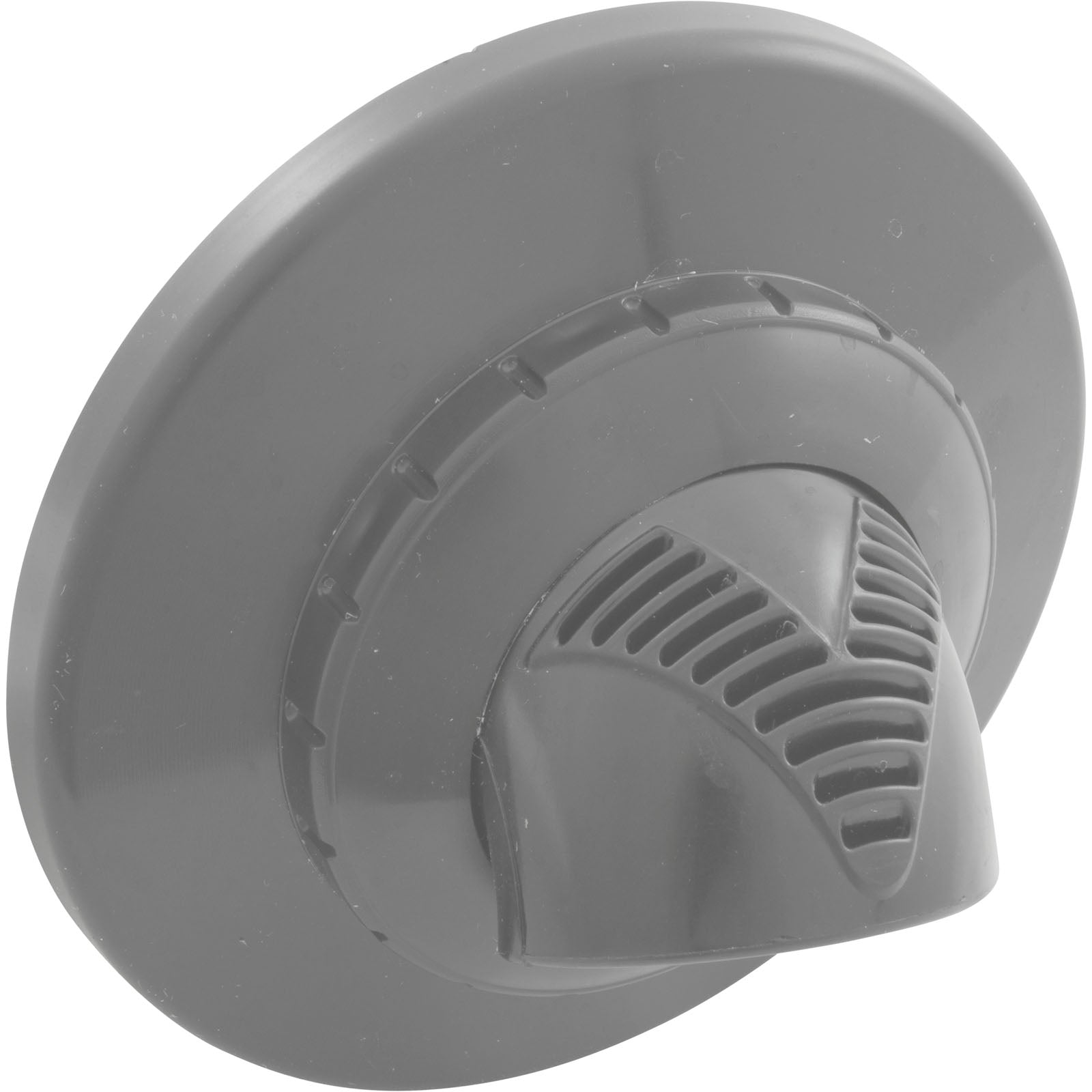 Inlet Fitting, Infusion Vent., 1" Insidr Gluelss, w/Flange, Light Gray
