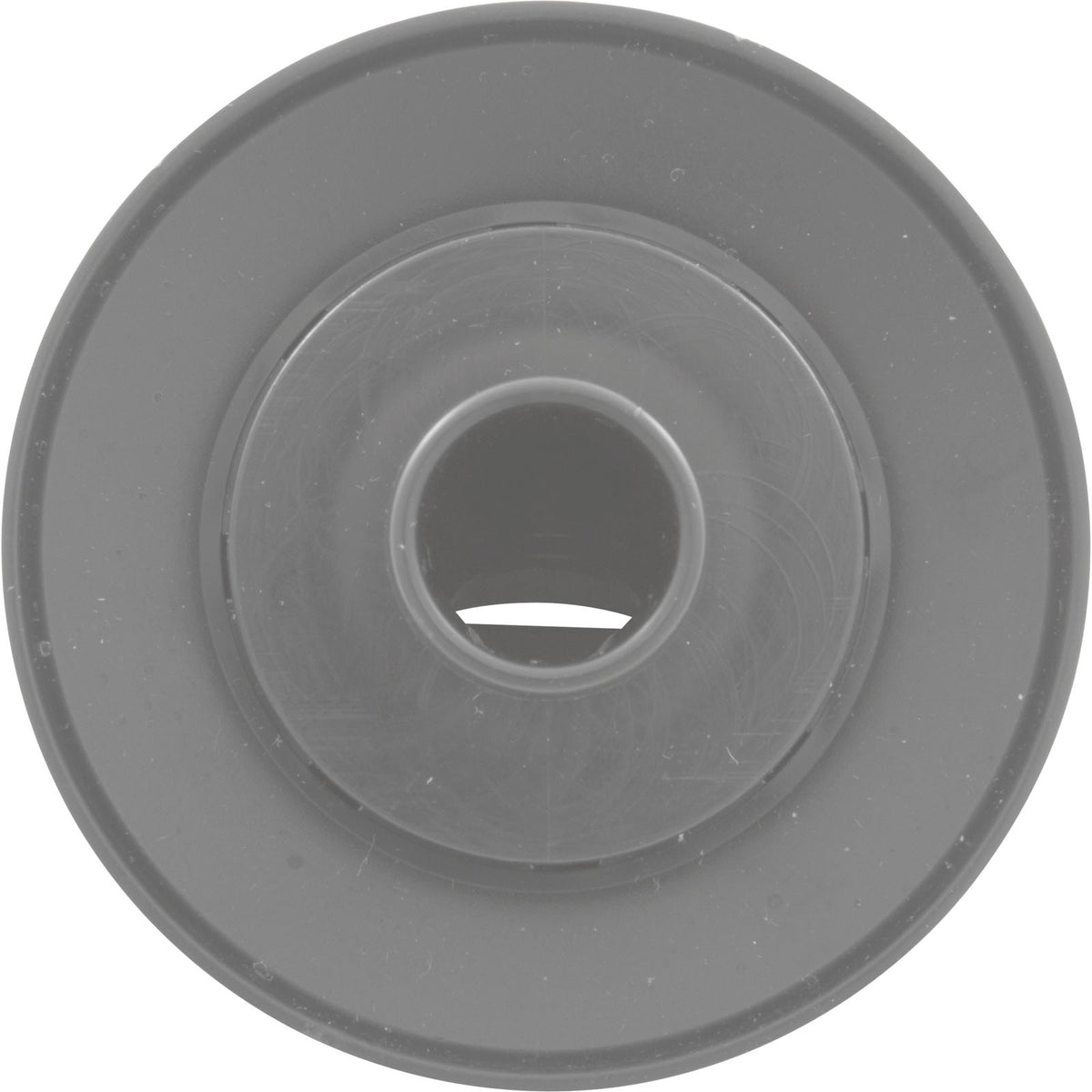 Inlet Fitting, Infusion Vent., 1" Insidr Gluelss, w/Flange, Light Gray