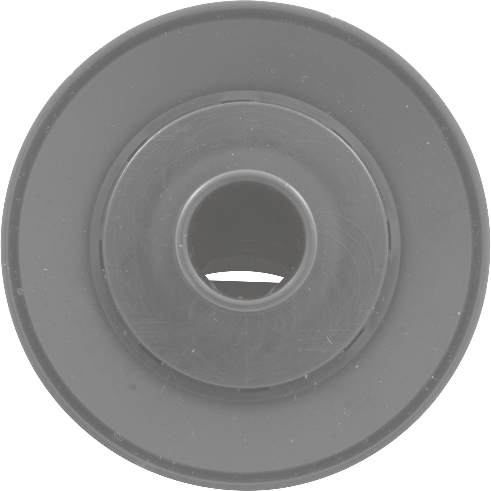 Inlet Fitting, Infusion Vent., 1" Insidr Gluelss, w/Flange, Light Gray