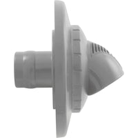 Inlet Fitting, Infusion Vent., 1" Insidr Gluelss, w/Flange, Light Gray