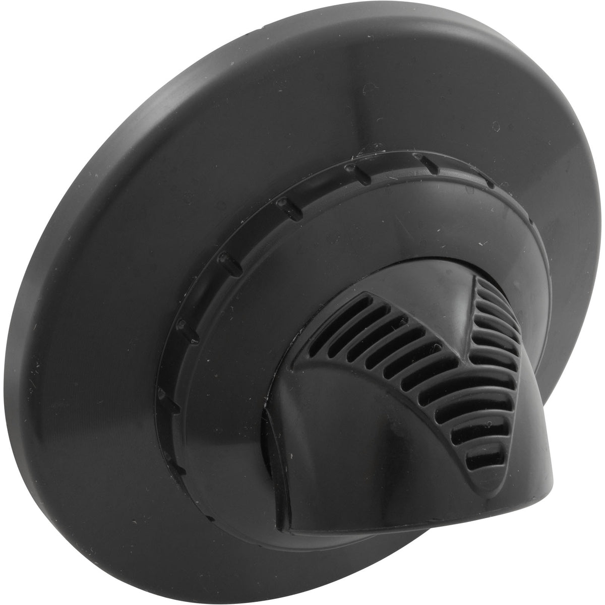 Inlet Fitting, Infusion Vent., 1" Insider Glueless, w/Flg, Black