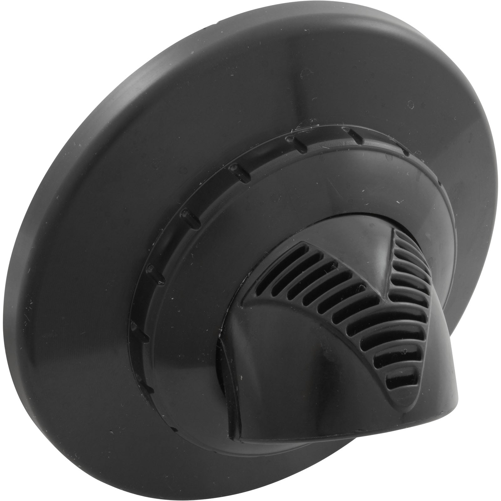 Inlet Fitting, Infusion Vent., 1" Insider Glueless, w/Flg, Black
