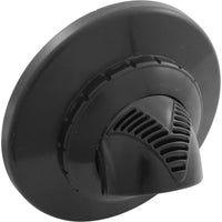 Inlet Fitting, Infusion Vent., 1" Insider Glueless, w/Flg, Black