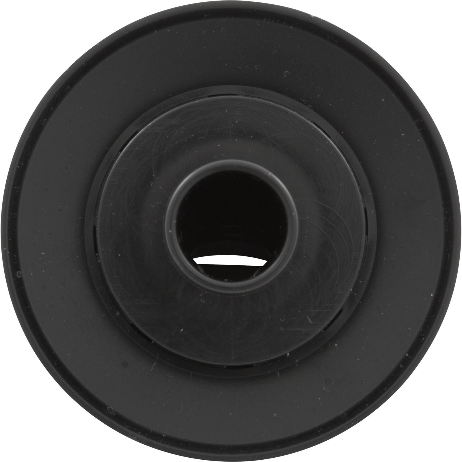 Inlet Fitting, Infusion Vent., 1" Insider Glueless, w/Flg, Black