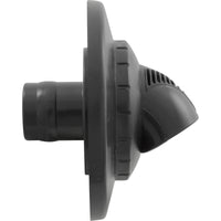 Inlet Fitting, Infusion Vent., 1" Insider Glueless, w/Flg, Black
