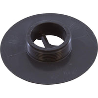 Wall Fitting, 4" dia, 1-7/8"hs, 1-1/2"mpt, Dk Gray