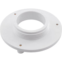 Wall Fitting, Retro 4" dia, 1-7/8"hs, 1-1/2"mpt, White