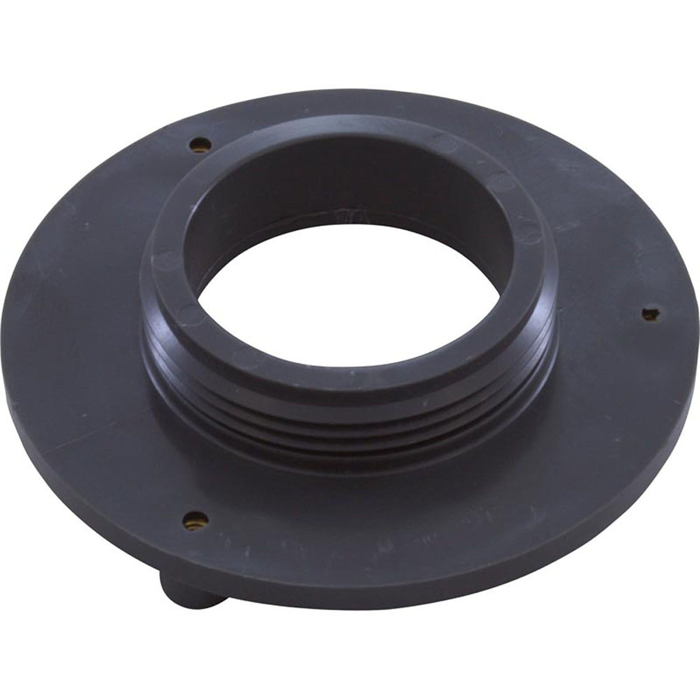 Fixation murale, Retro 4" dia, 1-7/8"hs, 1-1/2"mpt, gris foncé