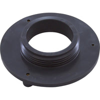 Wall Fitting, Retro 4" dia, 1-7/8"hs, 1-1/2"mpt, Dk Gray