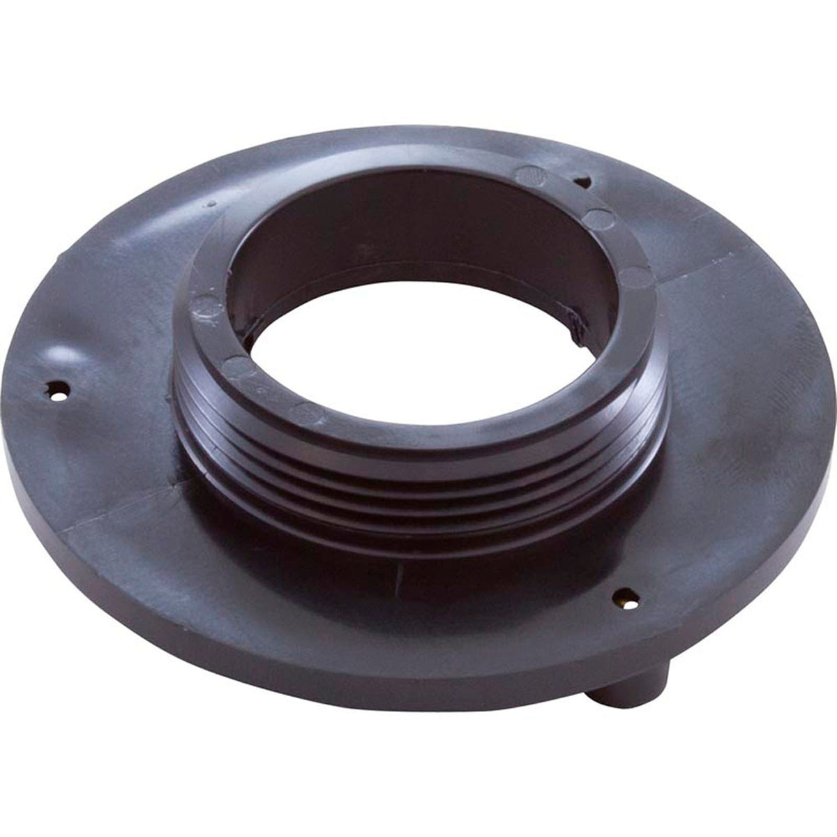 Wall Fitting, Retro 4" dia, 1-7/8"hs, 1-1/2"mpt, Black