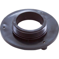 Wall Fitting, Retro 4" dia, 1-7/8"hs, 1-1/2"mpt, Black