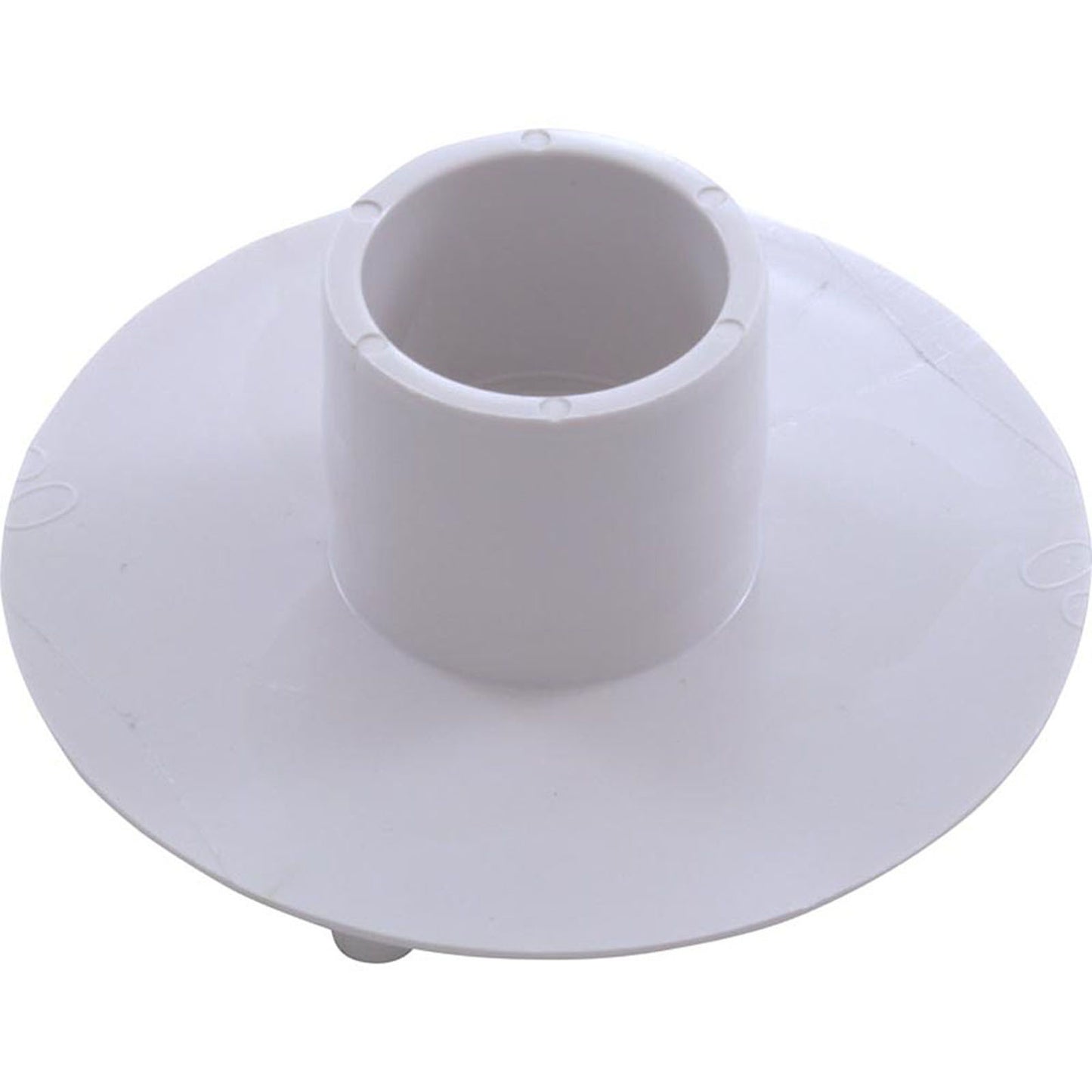 Wall Fitting, Retro 4" dia, 1-7/8"hs, 1-1/2" insider, White