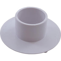 Wall Fitting, Retro 4" dia, 2-3/8"hs, 2" insider, White