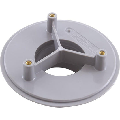 Wall Fitting, Retro 4" dia, 2-3/8"hs, 2" insider, Lt Gray