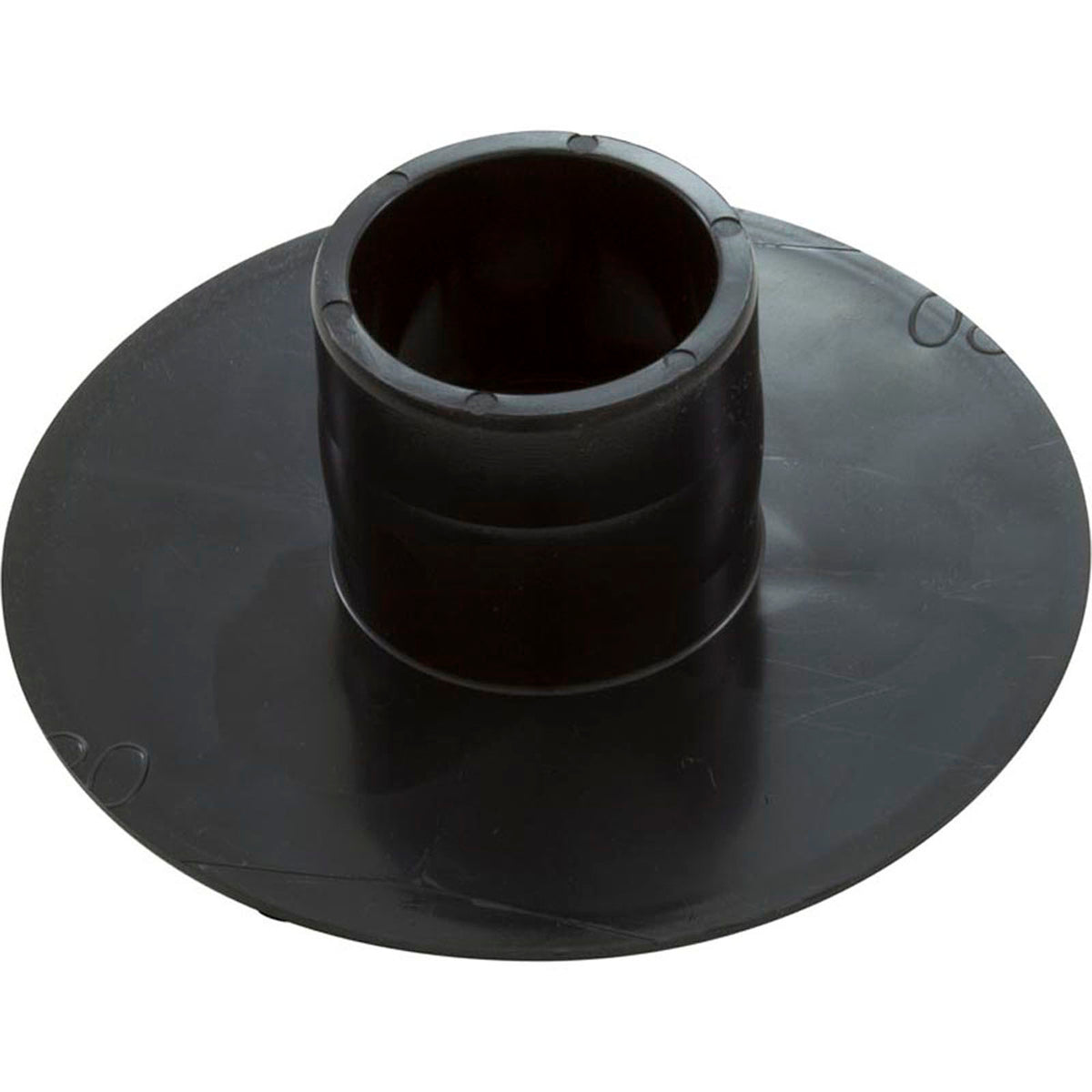 Wall Fitting, Retro 4" dia, 1-7/8"hs, 1-1/2" insider, Black