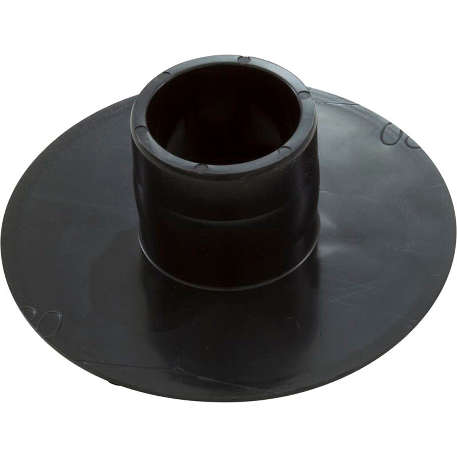 Wall Fitting, Retro 4" dia, 1-7/8"hs, 1-1/2" insider, Black