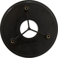 Wall Fitting, Retro 4" dia, 1-7/8"hs, 1-1/2" insider, Black