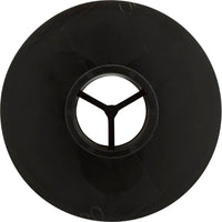 Wall Fitting, Retro 4" dia, 1-7/8"hs, 1-1/2" insider, Black