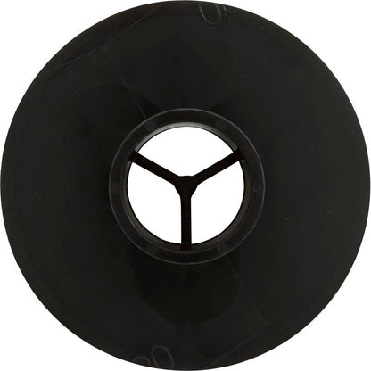 Fixation murale, Retro 4" dia, 1-7/8"hs, 1-1/2" insider, Noir