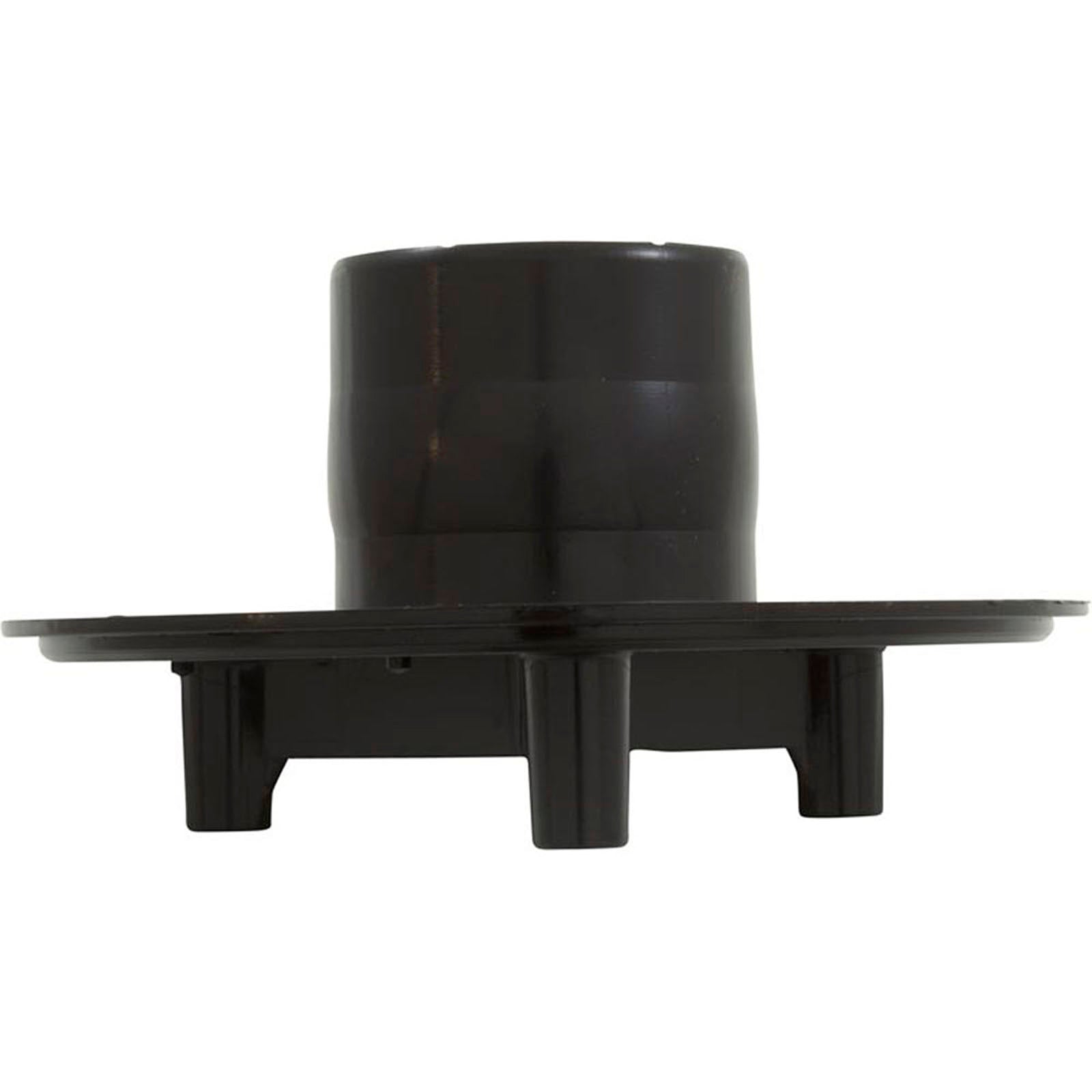 Wall Fitting, Retro 4" dia, 1-7/8"hs, 1-1/2" insider, Black
