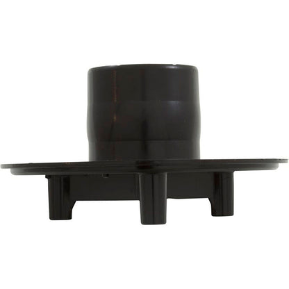 Fixation murale, Retro 4" dia, 1-7/8"hs, 1-1/2" insider, Noir