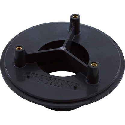 Wall Fitting, Retro 4" dia, 2-3/8"hs, 2" insider, Dk Gray