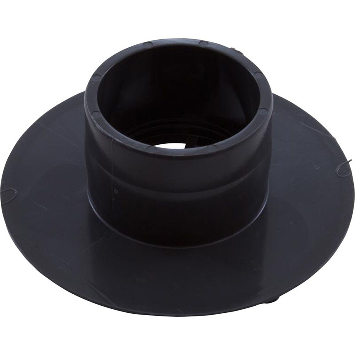 Wall Fitting, Retro 4" dia, 2-3/8"hs, 2" insider, Dk Gray