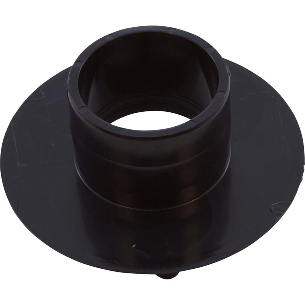 Wall Fitting, Retro 4" dia, 2-3/8"hs, 2" insider, Black