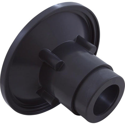 Accesorio de pared, diámetro de 6", tamaño de orificio de 2-3/8", deslizamiento de 2", gris oscuro