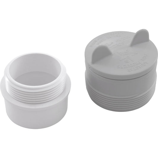 Hydrostatic Relief Valve, 2" Male Pipe Thread, Light Gray