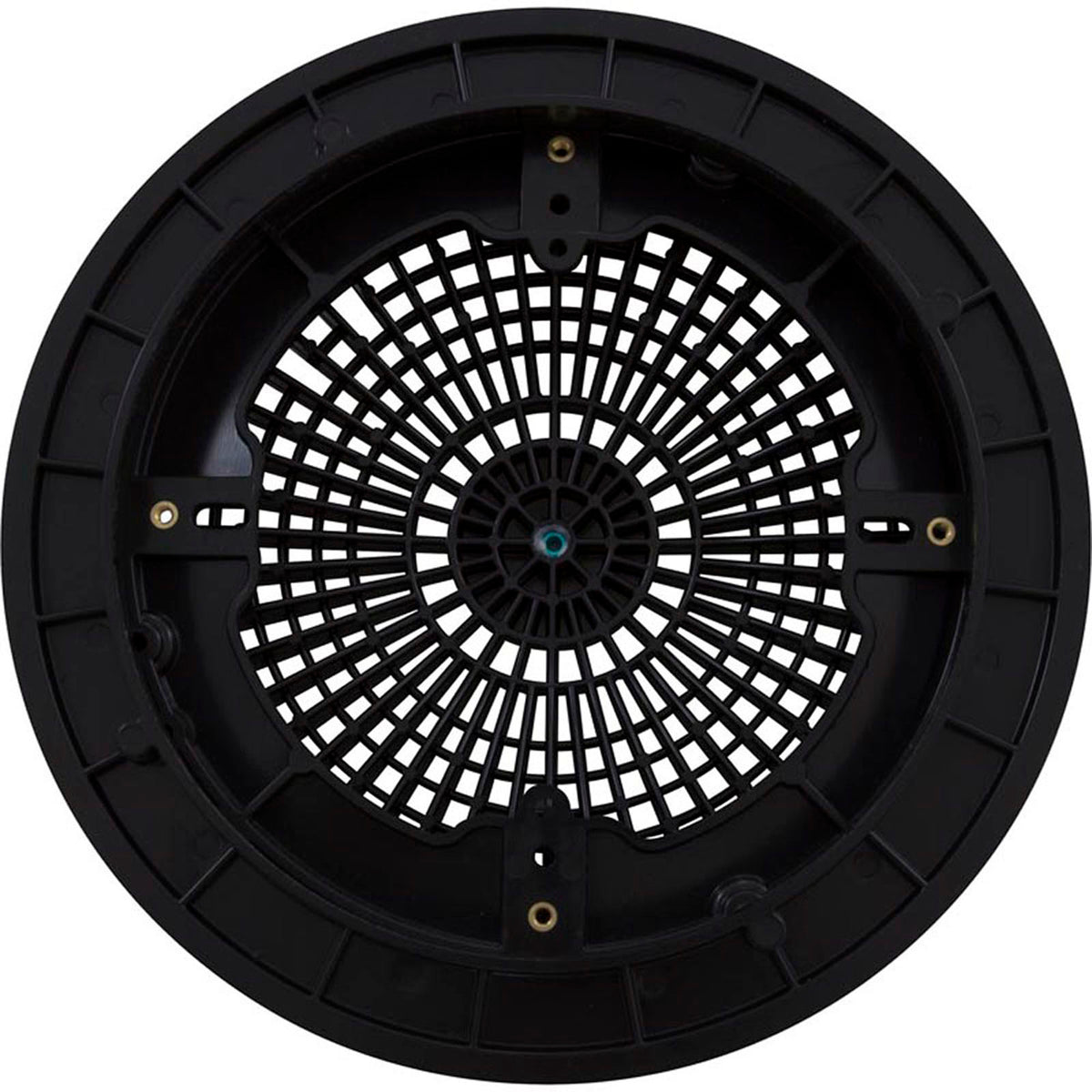 Main Drain Grate, Retro 10" Round, Universal, Black