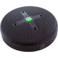 Main Drain Grate, Retro 8" Rnd, Sumpless, w/Hardware, Blk