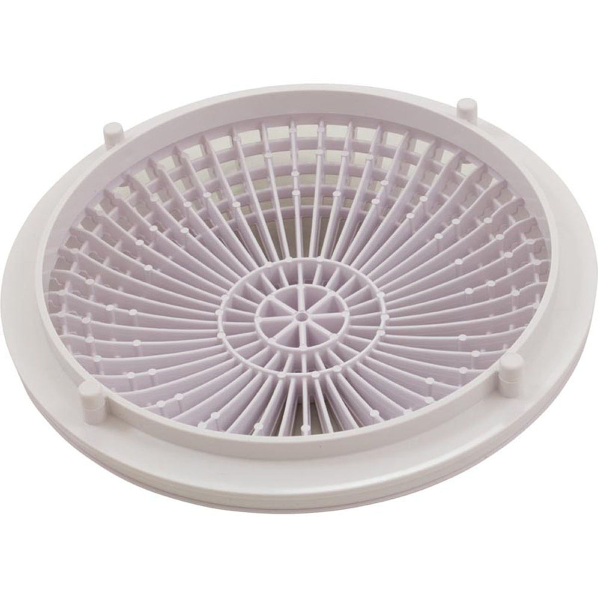 Cover, Aquastar MoFlo, 10" Round, w/Frame, White