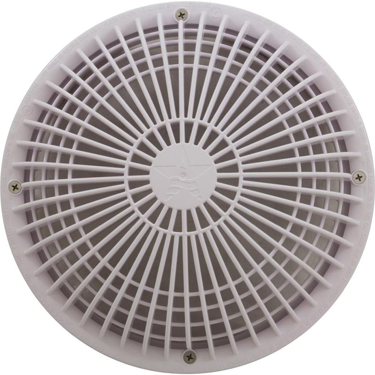 Cover, Aquastar MoFlo, 10" Round, w/Frame, White