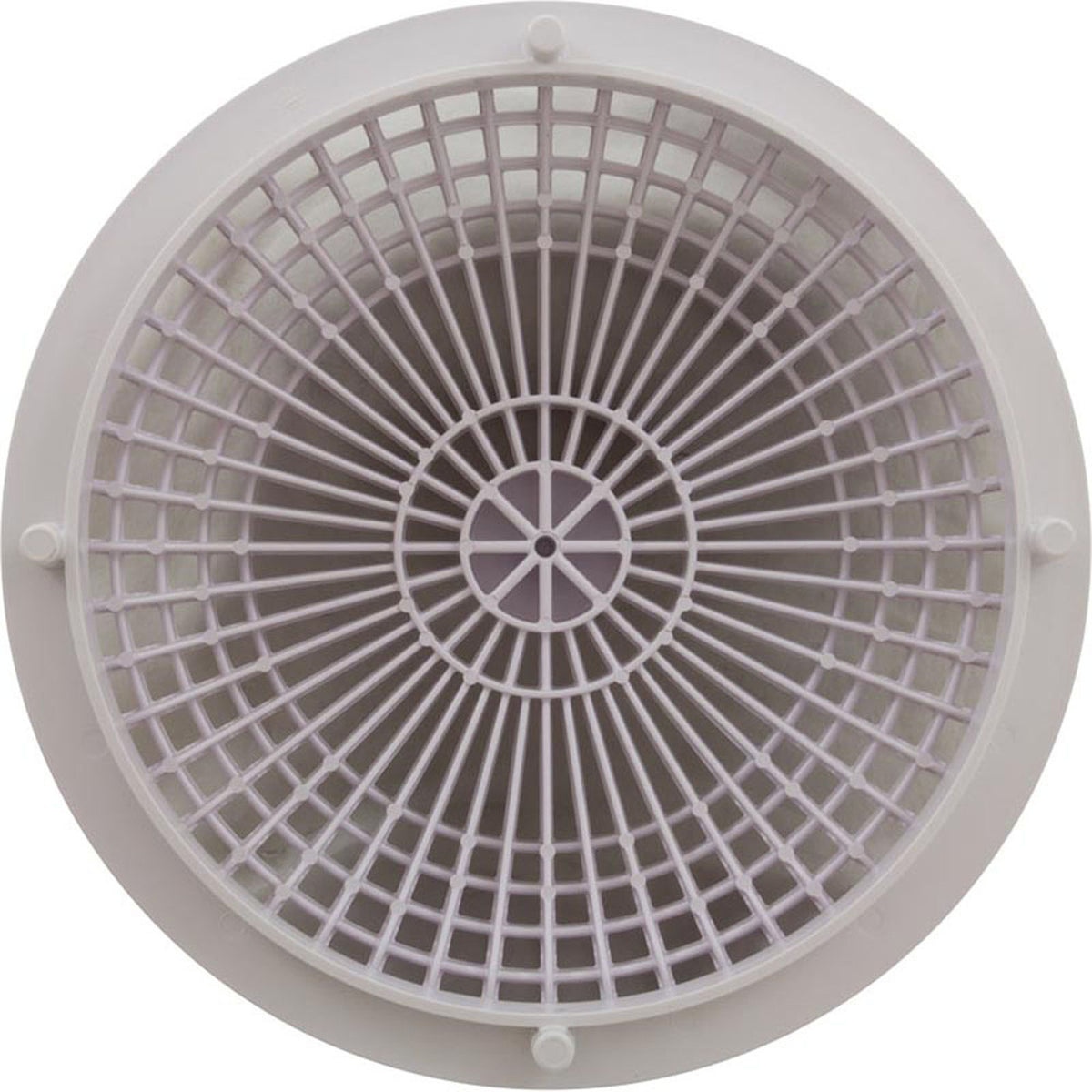 Cover, Aquastar MoFlo, 10" Round, w/Frame, White
