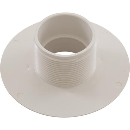 Wall Fitting, Aquastar, 6"dia, 2-1/2"mpt x 2"s, White