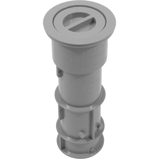 Funda para paraguas Aquastar de 7,5", con funda y tapa central, color gris claro