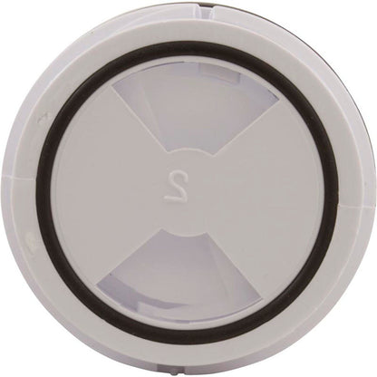 Jet Intl, BWG/BWG transajustable, orificio de 5/16", color blanco