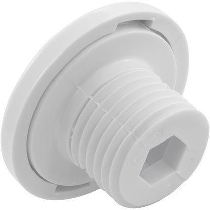 Jet Intl, BWG/GG Micro Pulse, 1-5/8"fd, Twin Roto, solide, blanc