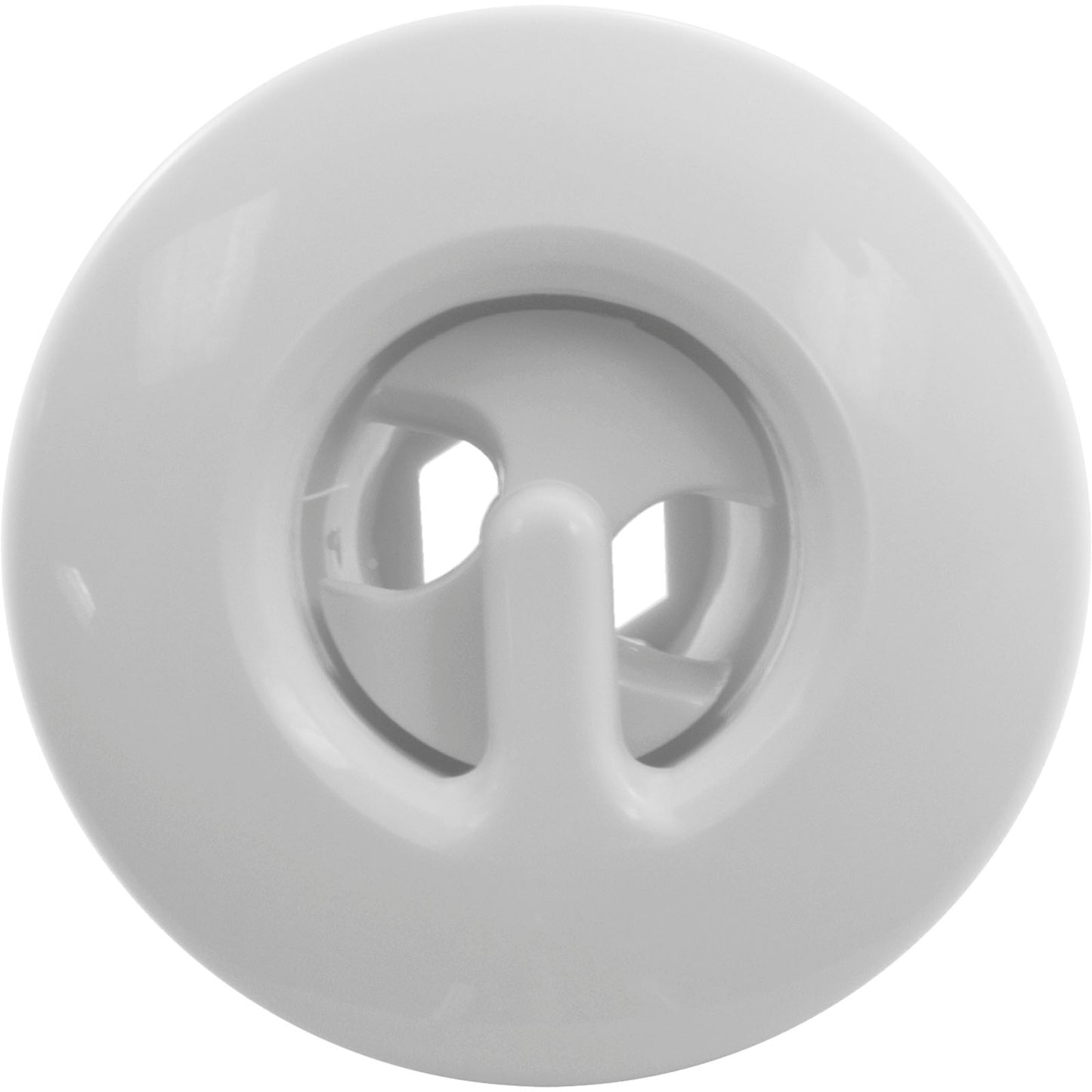 Jet Intl, BWG/GG Micro Pulse, 1-5/8"fd, Twin Roto, solide, blanc