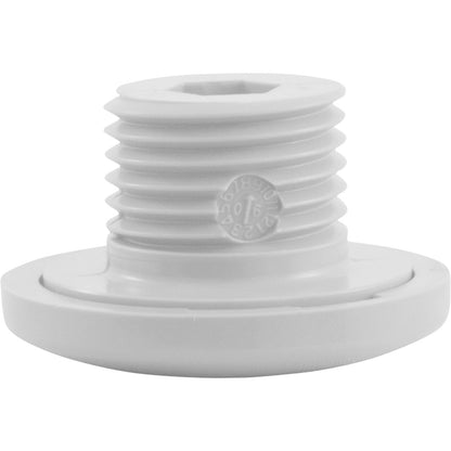 Jet Intl, BWG/GG Micro Pulse, 1-5/8"fd, Twin Roto, solide, blanc