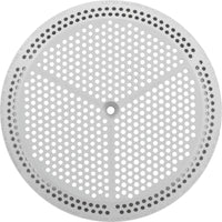 Suction Cover, BWG/GG, 4-7/8", 179/256 gpm, White