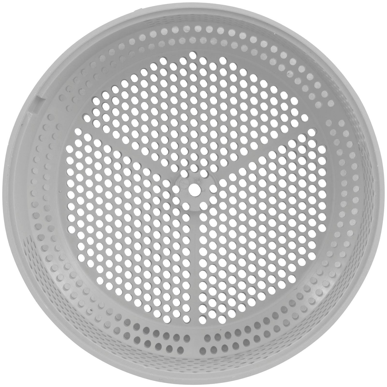 Suction Cover, BWG/GG, 4-7/8", 179/256 gpm, White