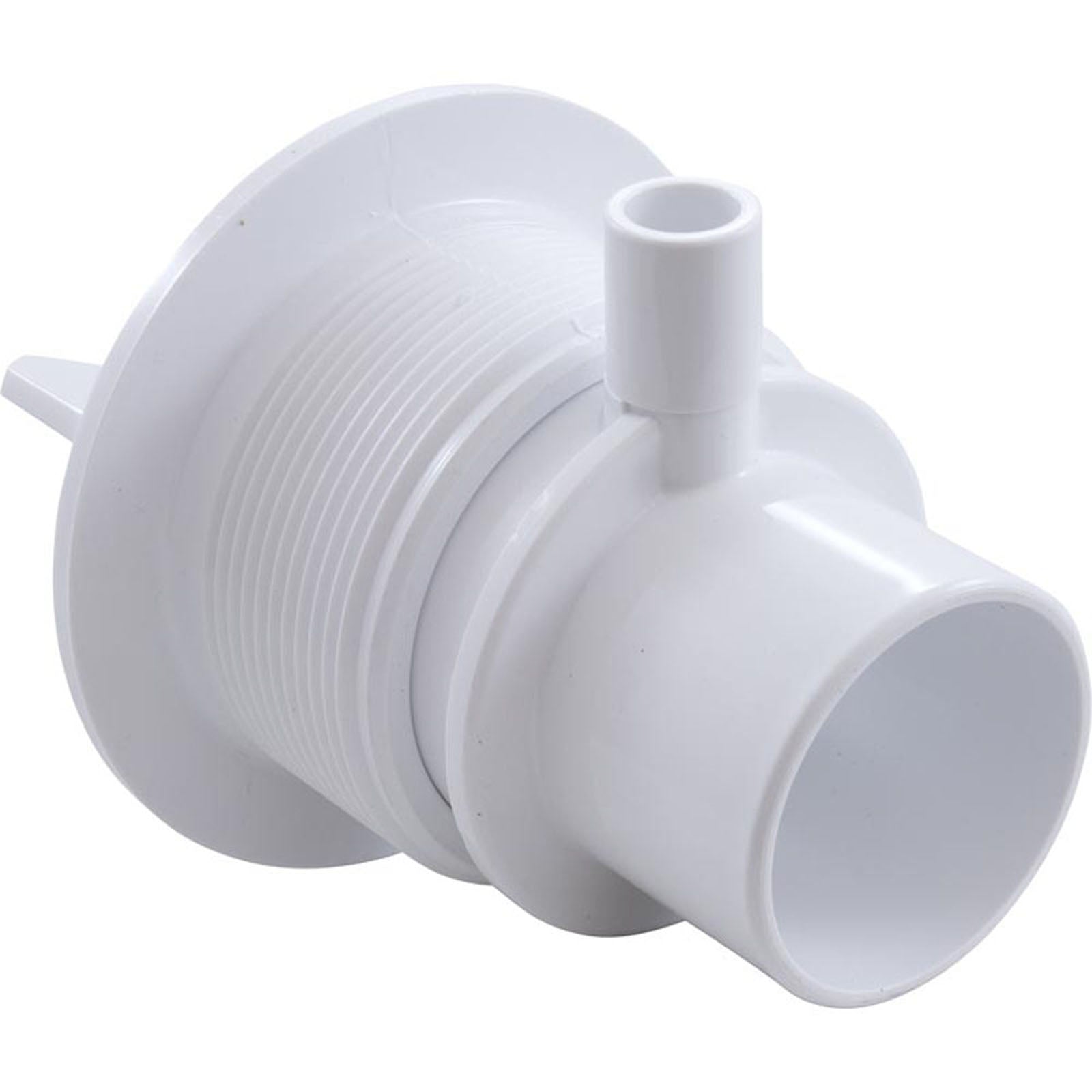Wall Fitting, BWG/BWG Suction Assembly, 3-5/8"hs, 2"spg, White