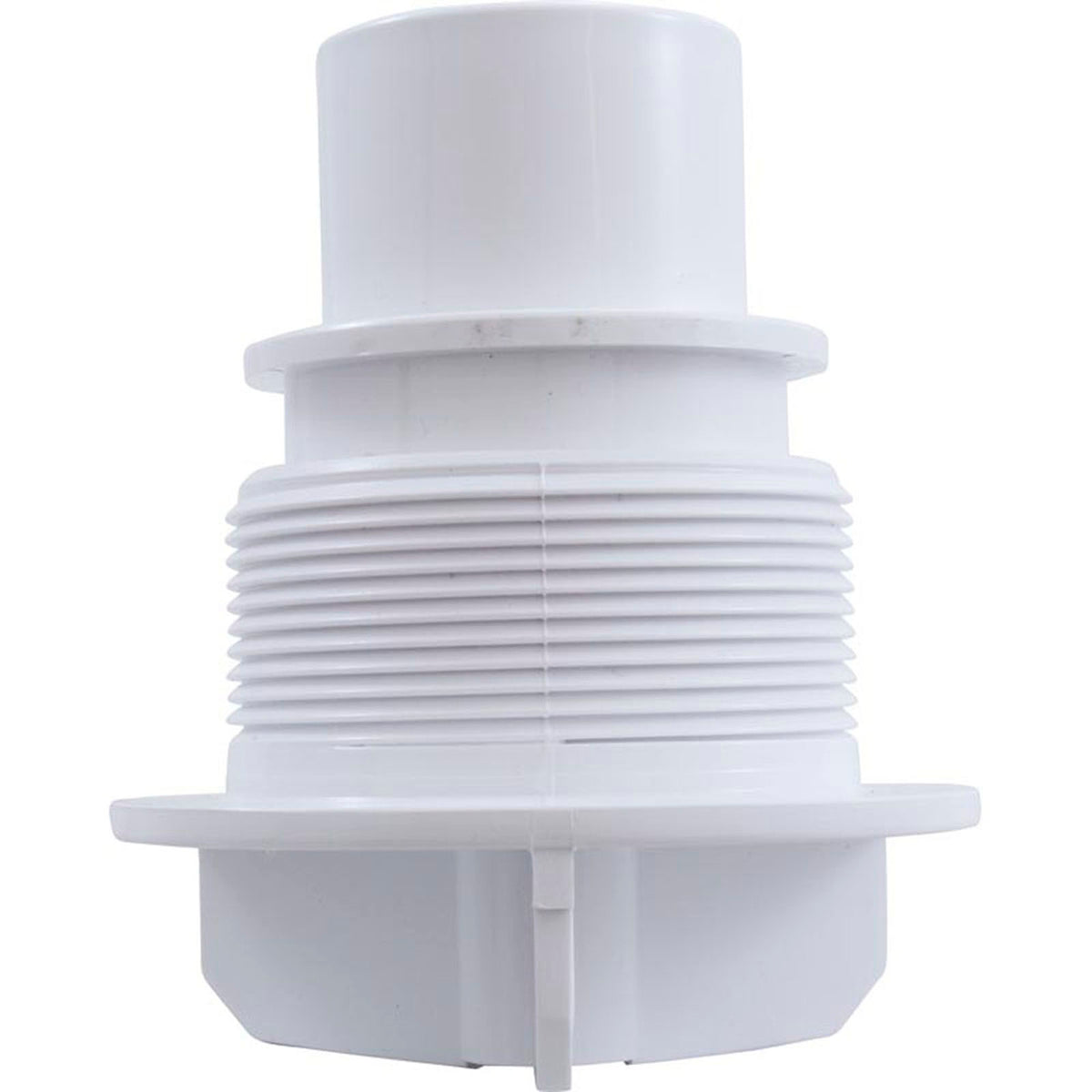 Wall Fitting, BWG/BWG Suction Assembly, 3-5/8"hs, 2"spg, White